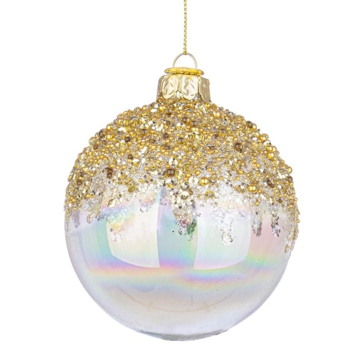 SFERA VETRO ALISIA IRIDESCENTE D.80